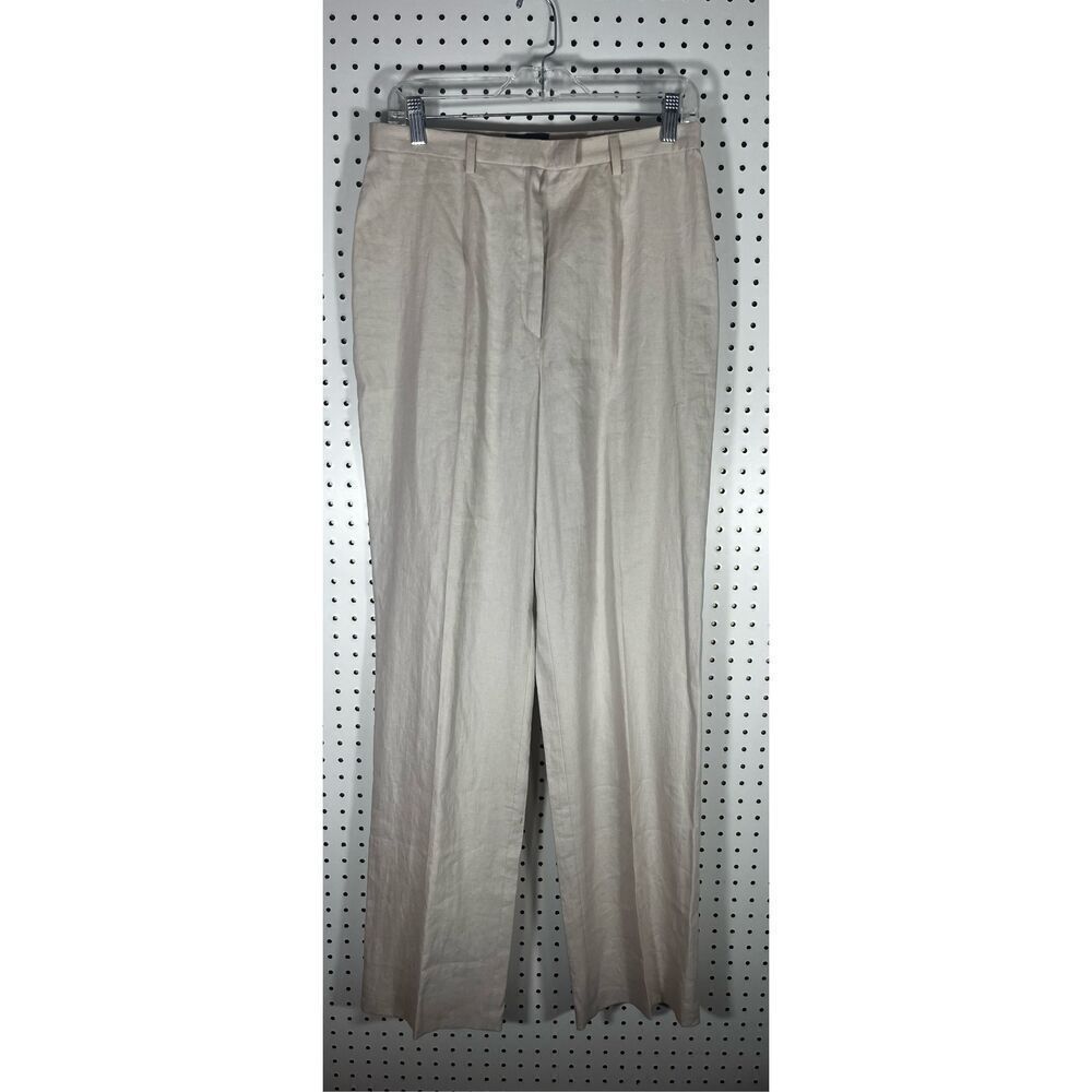 Tombolini pleated linen pants